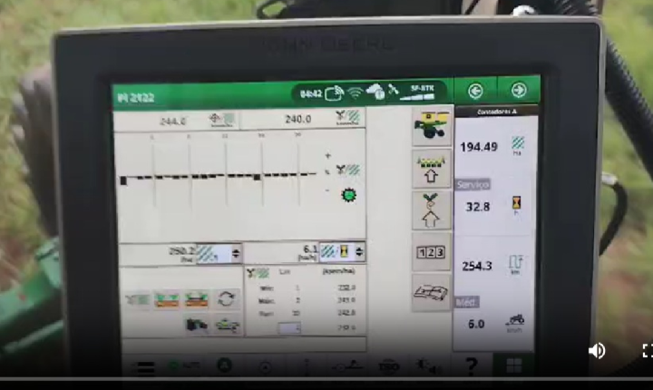 ATENÇÃO –  Ladrões furtaram antena e monitor de um trator de fazenda em Chapadão do Sul.
