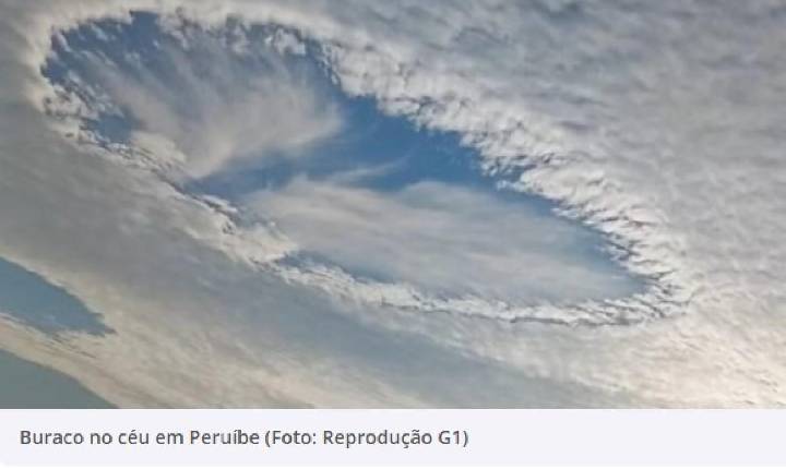 “Buraco no céu” assusta moradores de cidade paulista famosa por avistamentos de OVNIs