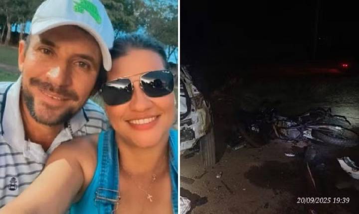 Casal de motociclistas que morreu em acidente com 8 mortos estava indo comprar carne para um churrasco, diz família