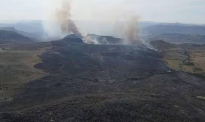 Chapada dos Veadeiros teve mais de 900 hectares atingidos por fogo, diz ICMBio