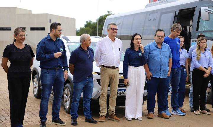 Chapadão do Céu amplia frota da saúde com novos veículos