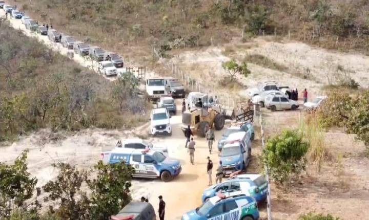 Começa desocupação no povoado Antinha de Baixo, em Santo Antônio do Descoberto