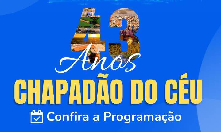 Confira a programação do Aniversário de Chapadão do Céu