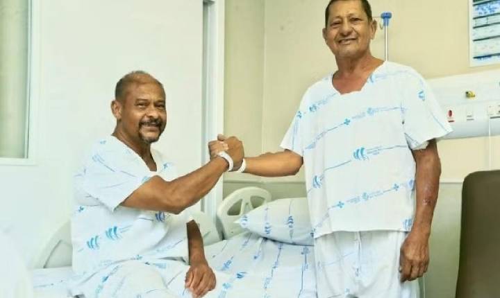 Em caso raro, irmãos recebem rins da mesma doadora, em Goiás