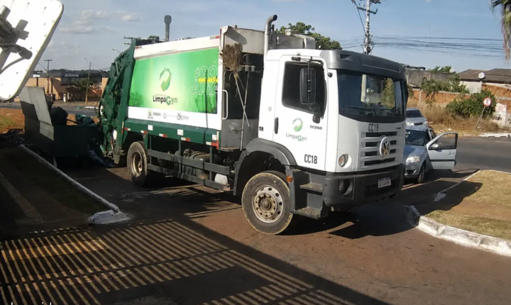 Goiânia registra terceiro ataque do ano contra trabalhadores da coleta de lixo