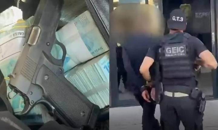 Goiano é preso com mais de R$ 500 mil em espécie e polícia já tem suspeita para onde o dinheiro iria