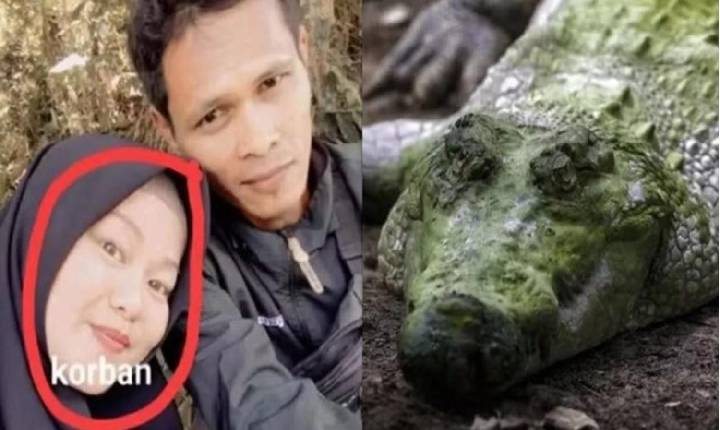 Grávida de 8 meses é arrastada da cozinha de casa e morta por crocodilo