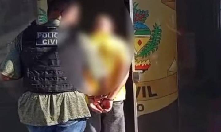 Homem é acusado de dupla tentativa de homicídio preso Polícia Civil de Chapadão do Céu