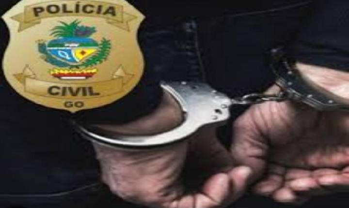 HOMEM É DETIDO PELA POLÍCIA CIVIL DE CHAPADÃO DO CÉU ENQUANTO COMPANHEIRA SOLICITAVA MEDIDA PROTETIVA