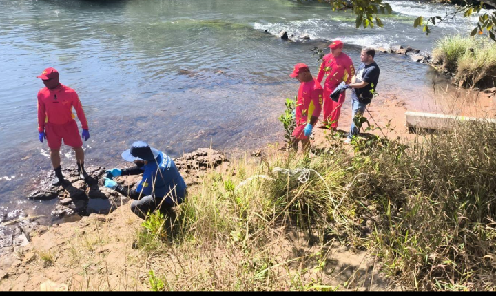 HOMEM MORRE AFOGADO E CORPO É LOCALIZADO APÓS QUASE TRÊS DIAS DE BUSCAS EM CHAPADÃO DO CÉU