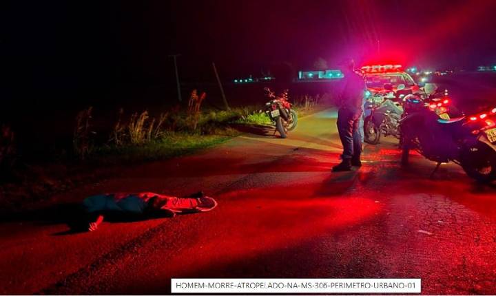 Idoso morre atropelada pelo ônibus de Chapadão do Sul na MS 306