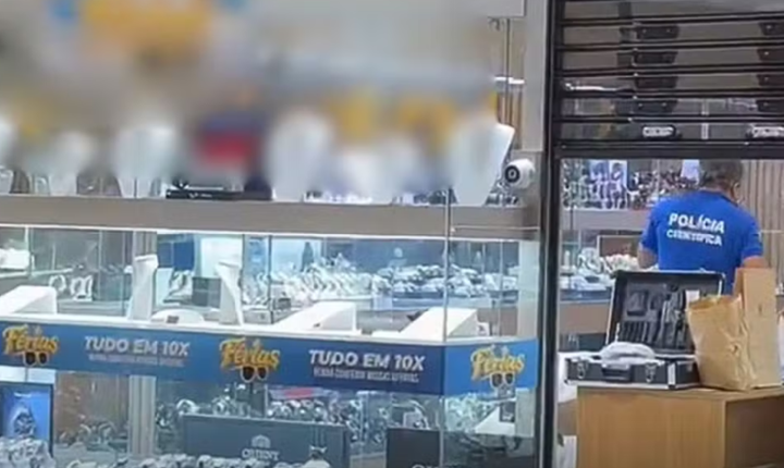 Joalheria dentro de shopping é furtada e prejuízo chega a R$ 400 mil