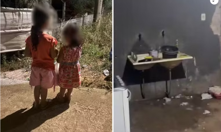 Meninas de 2 e 5 anos são encontradas sozinhas em casa após 12 horas sem comer, diz Conselho Tutelar