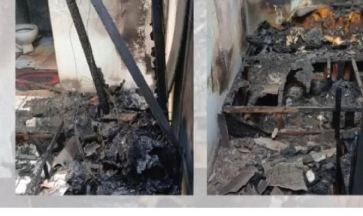 Morador de Pouso Alto perde tudo em incêndio e pede ajuda para reconstruir sua casa