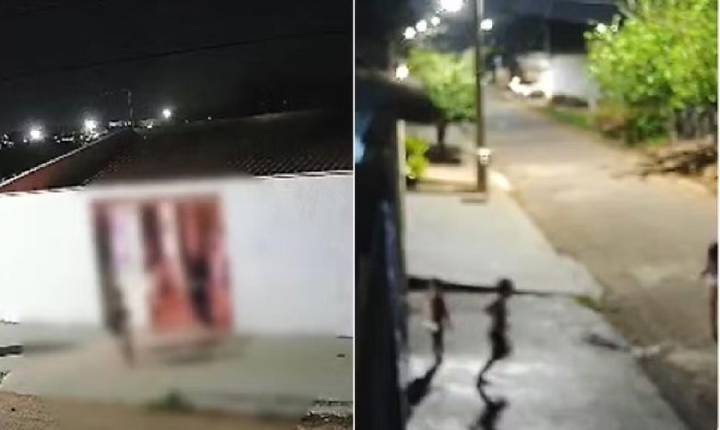 Pai coloca fogo em casa em que filhos moravam, e crianças se desesperam