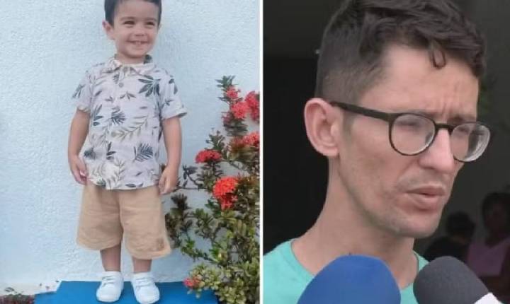 Pai de menino que morreu trancado em carro diz que descobriu morte após ser chamado a hospital: 'Choque'