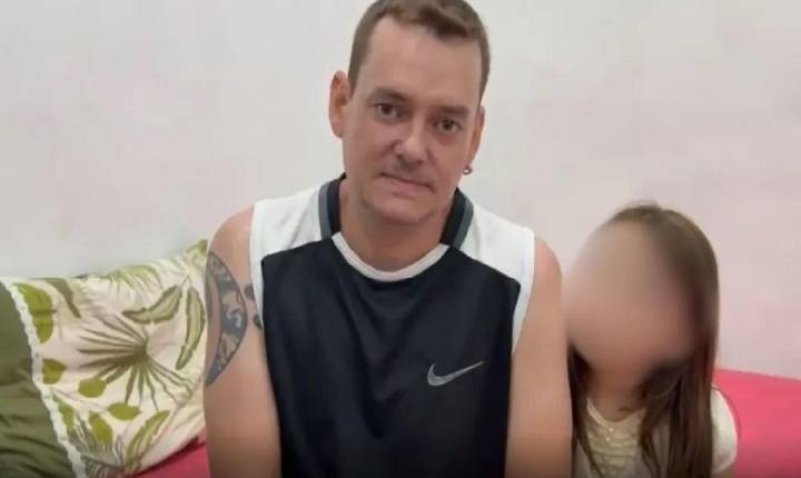 Pai que desapareceu com a filha em SC é encontrado pela polícia no RJ