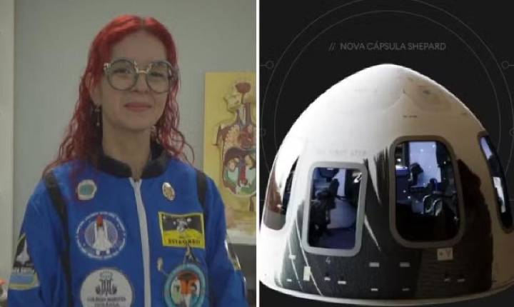Professora goiana disputa vaga em missão espacial