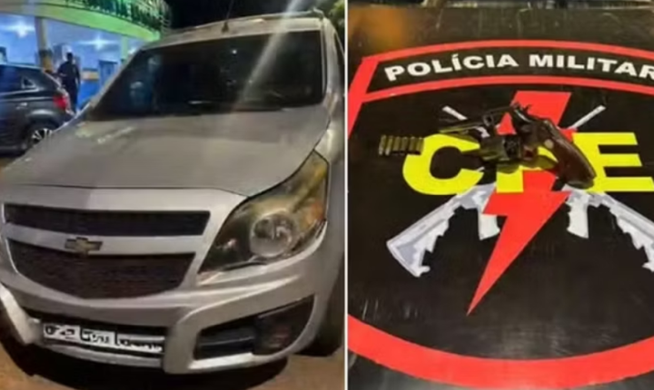 Suspeito de tentar matar esposa e manter três enteados em cárcere morre após confronto com policiais em Goiás