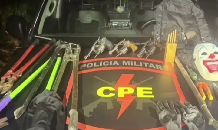 Trio suspeito praticar roubos e furtos morre em confronto com a PM em Bela Vista