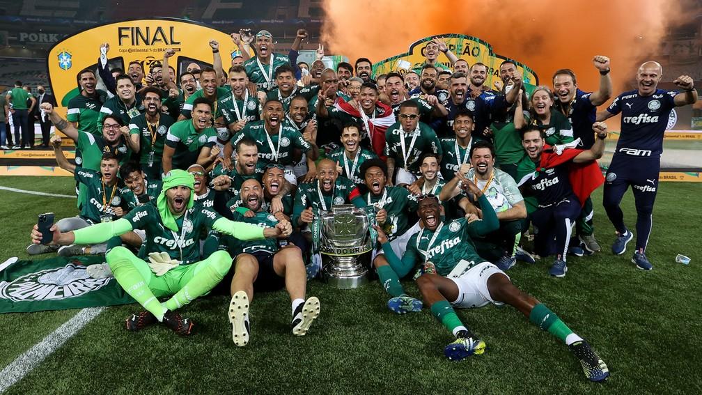 Palmeiras vence Grêmio e é tetracampeão da Copa do Brasil