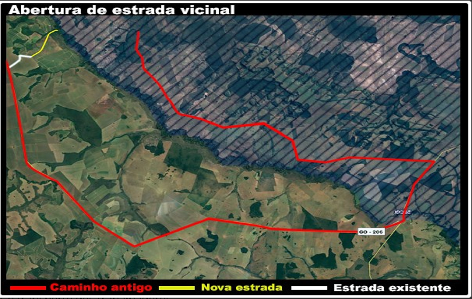 Prefeitura abre estrada vicinal que facilitará a vida de 50 famílias