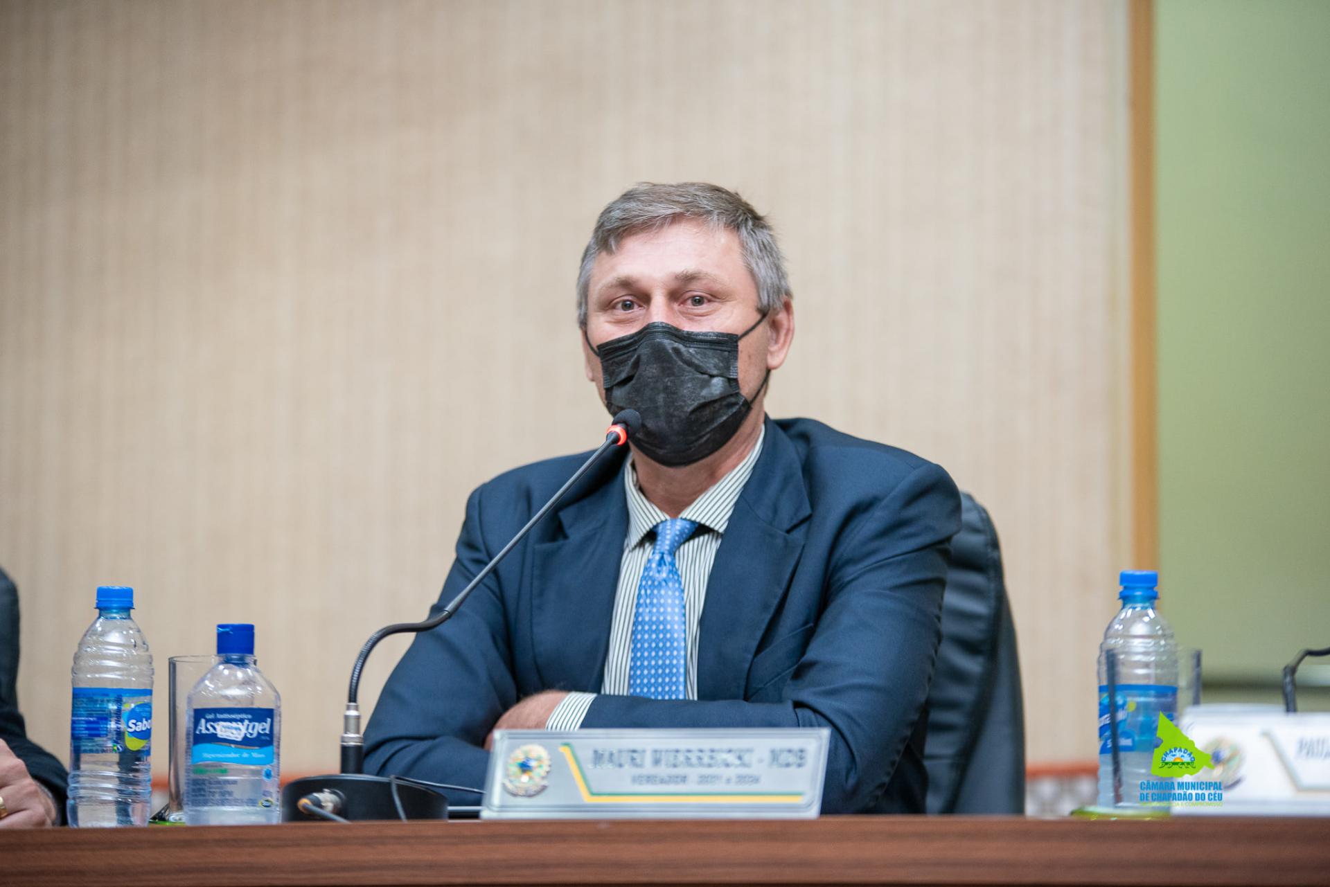 Vereador Mauri fala sobre vacinação dos professores