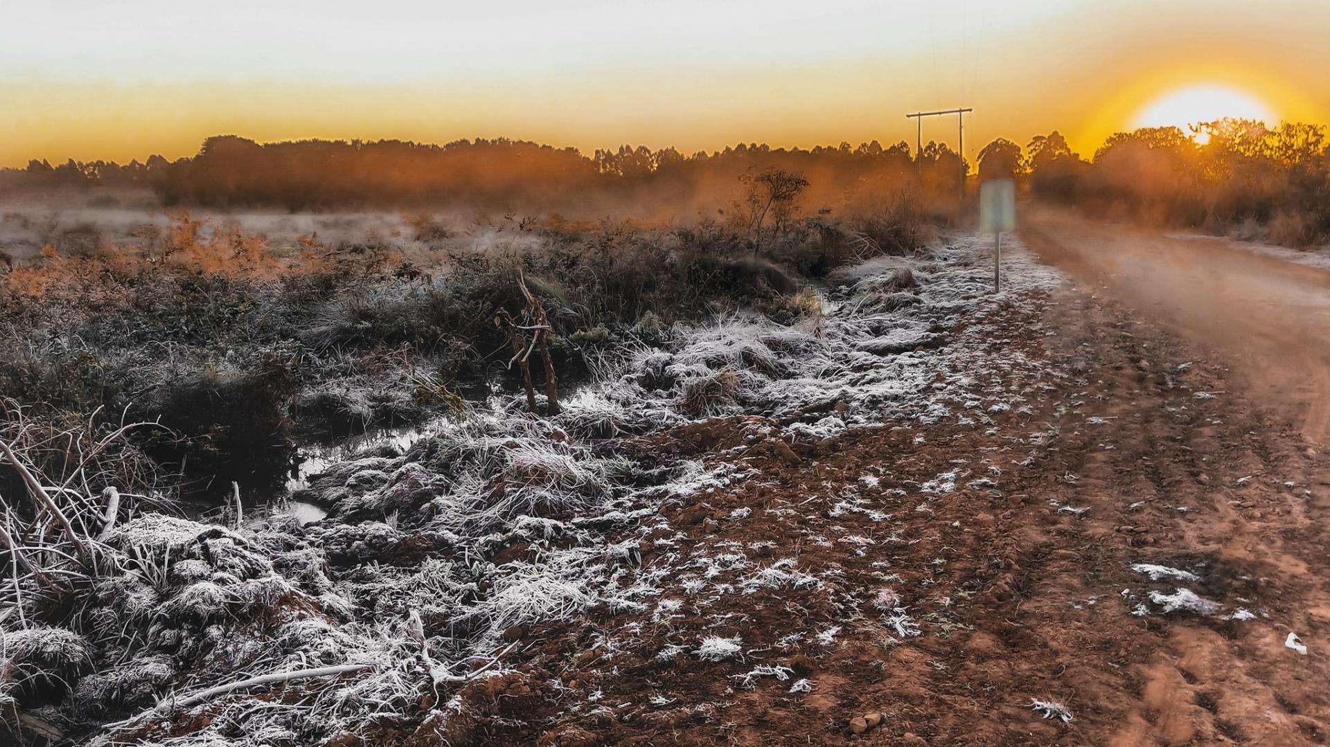 Chapadão do Céu teve a menor temperatura registrada em Goiás no inicio desta quinta-feira