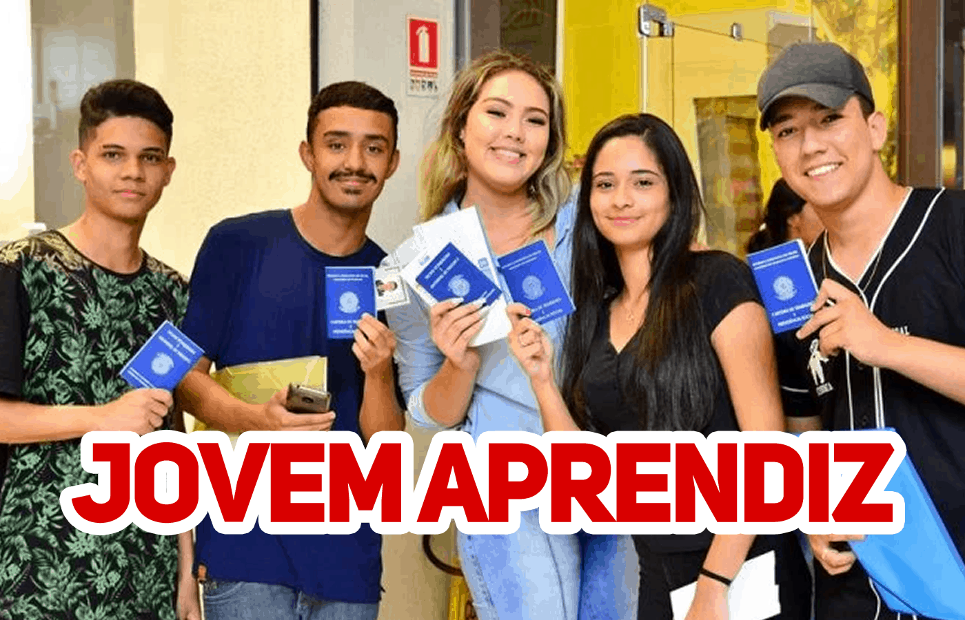 5.000 vagas iniciais para o Programa de Aprendizagem no Estado de Goiás.
