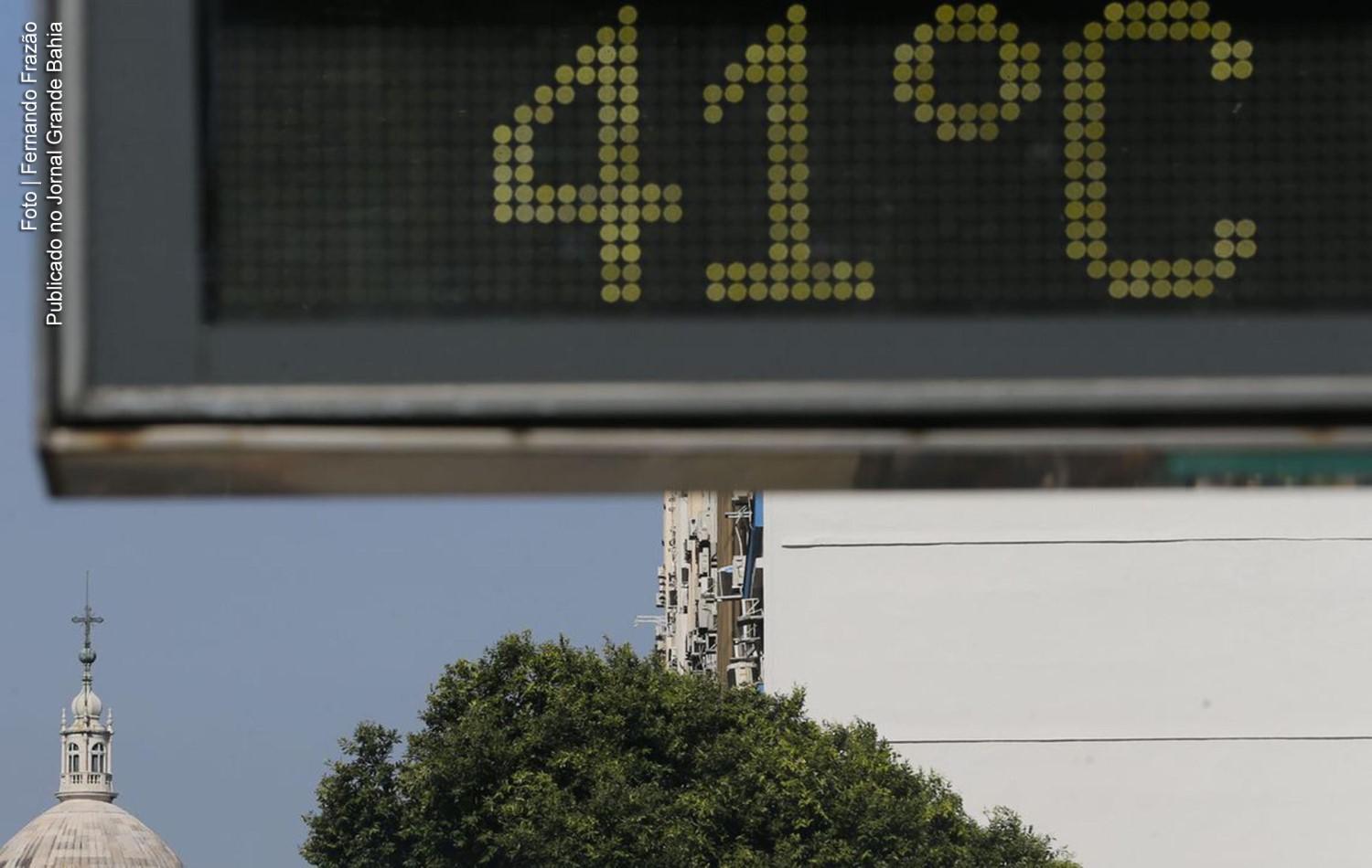 Calor em Goiás: temperatura pode chegar a 41ºC nesta quarta (8)