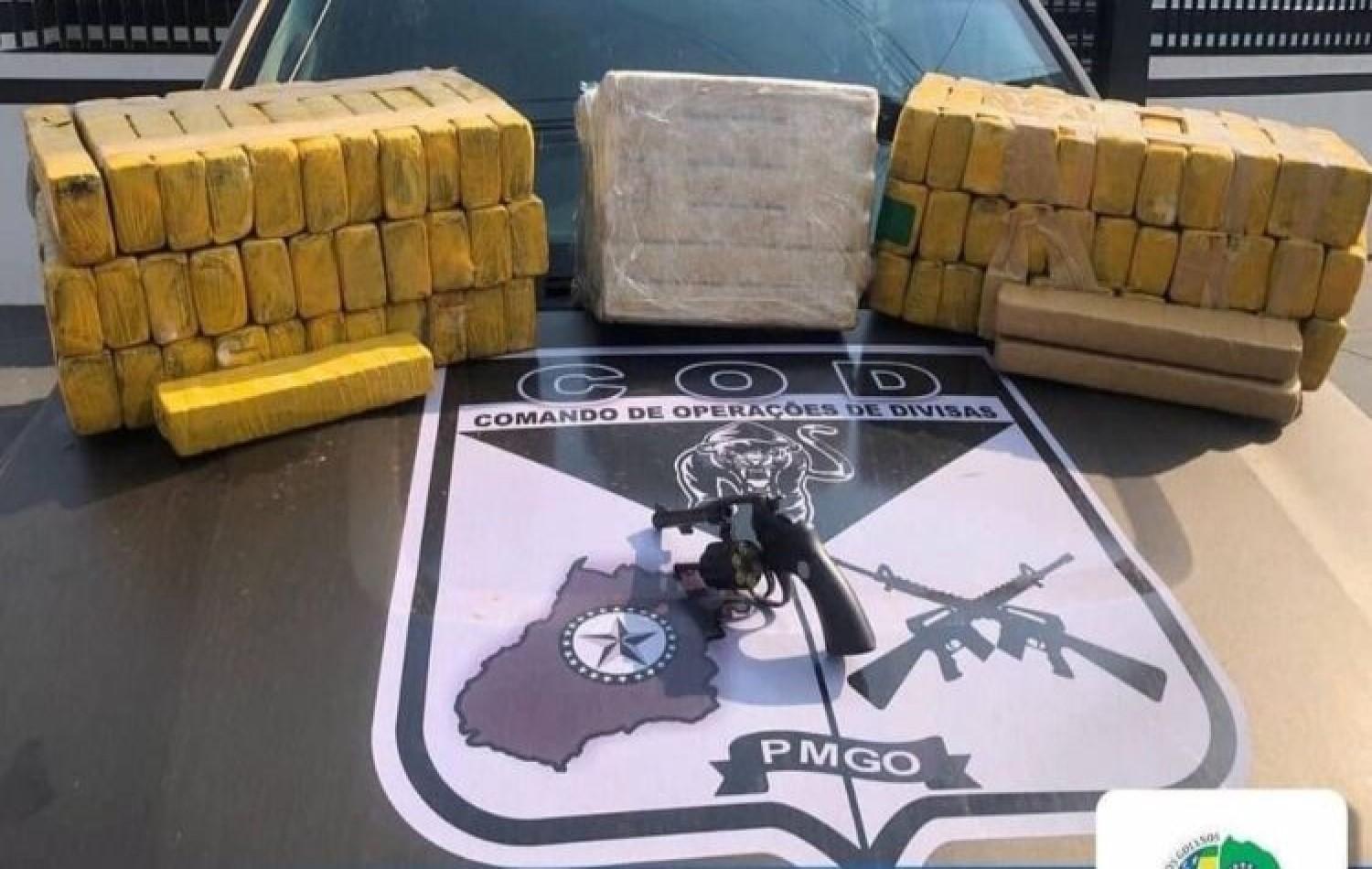 Comando de Operações de Divisas apreende veículo com drogas em Chapadão do Céu