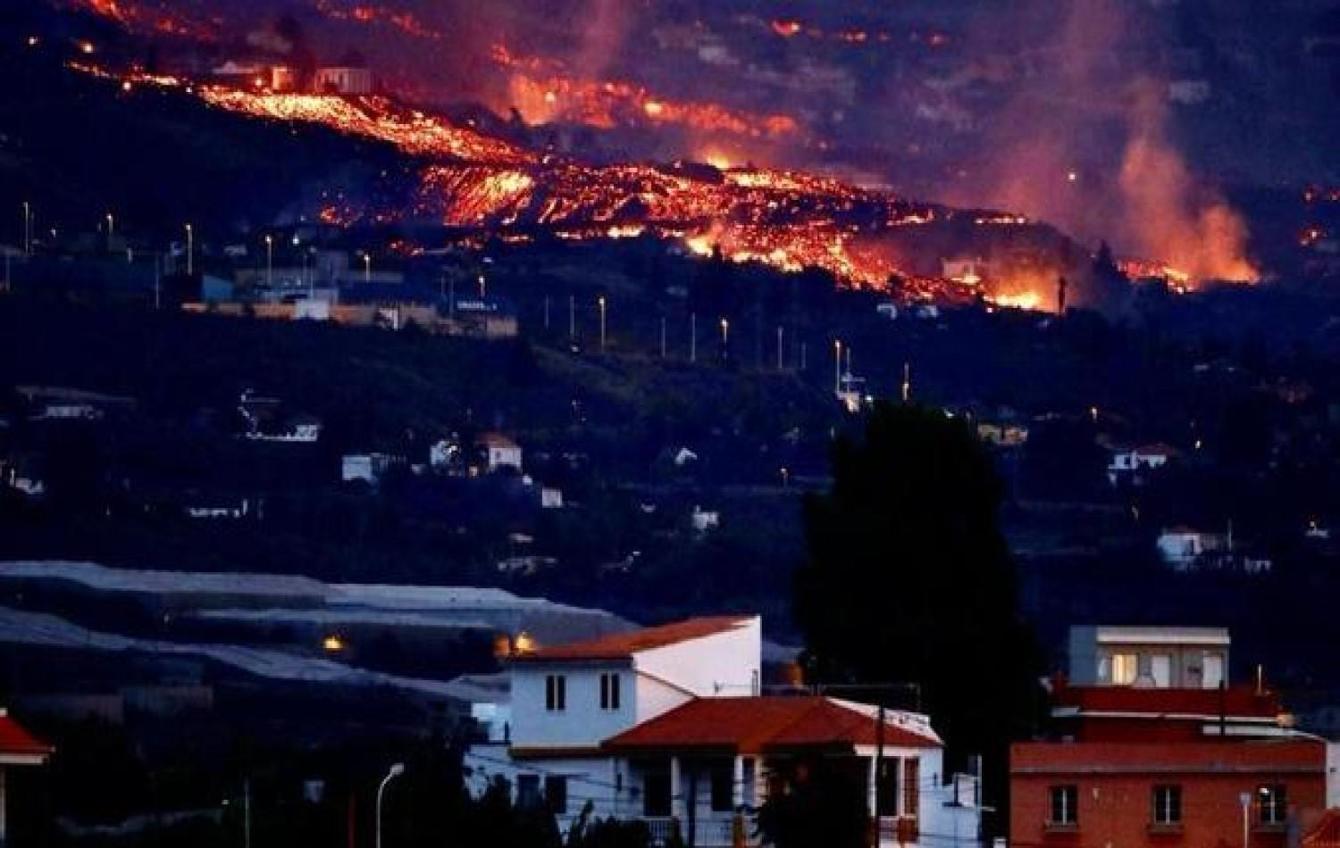 Lava de vulcão na Espanha cobre 166 hectares e destrói 350 imóveis