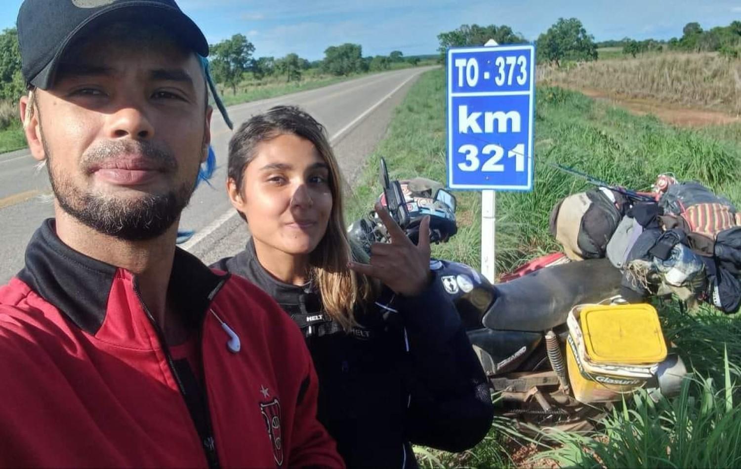 Atualização de informações do casal Tiago e Jennifer (Mochileiros) vítima de acidente na rodovia BR 060