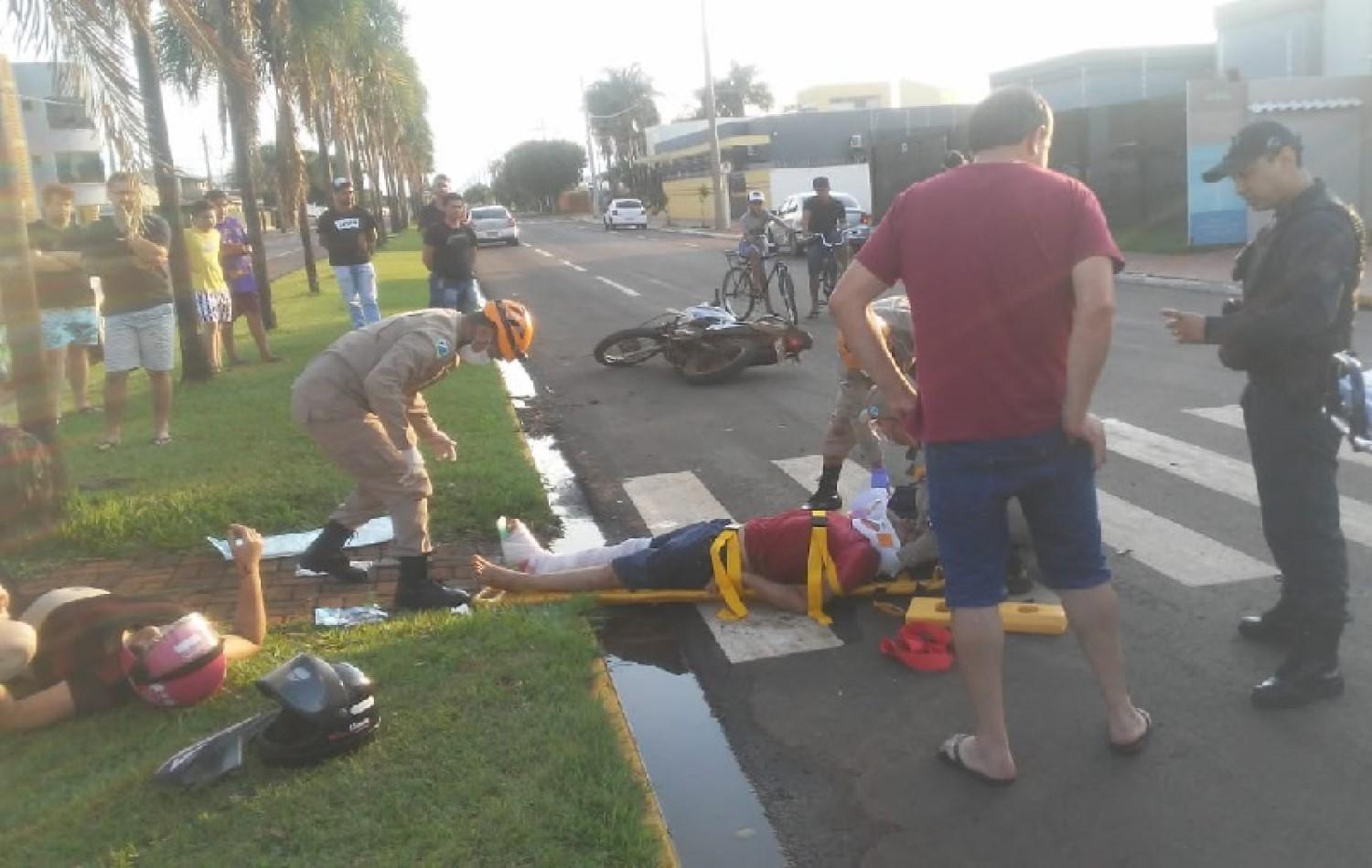 Mulher tenta suicídio após envolvimento em acidente e é salva por Policiais Militares