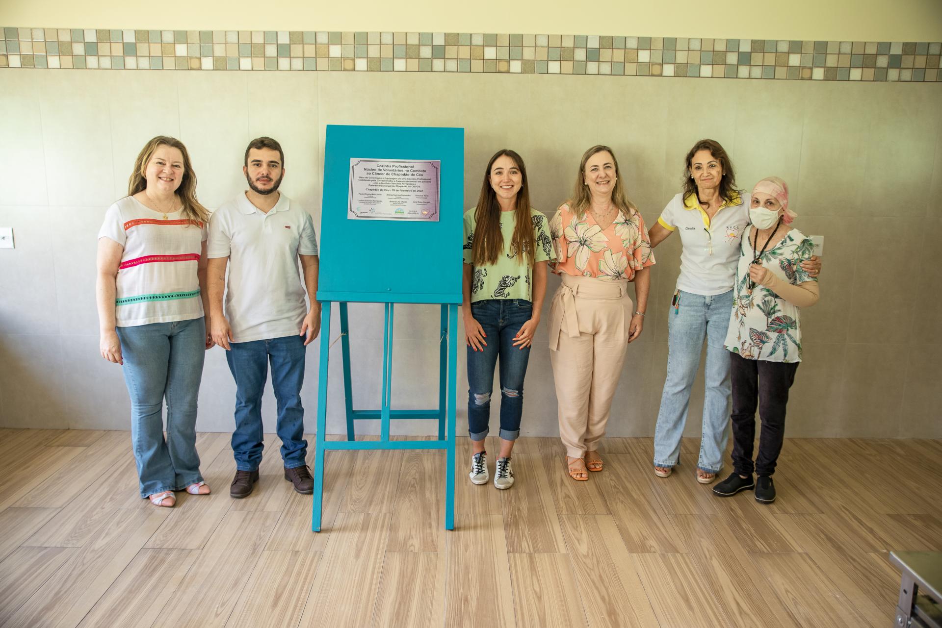 Núcleo de Voluntários de Combate ao Câncer inaugura Cozinha Profissional