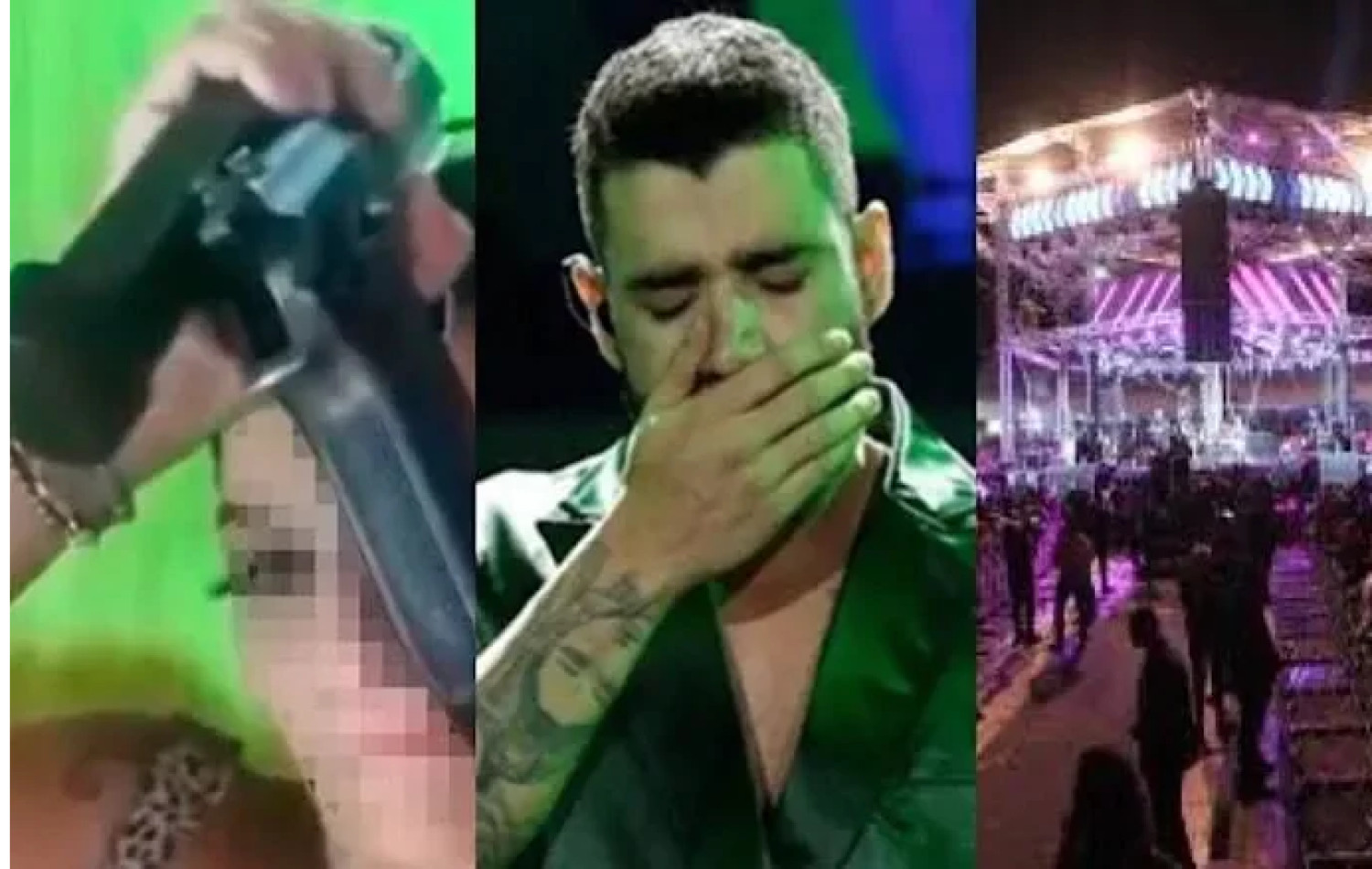 Polícia prende mulher que ameaçou matar Gusttavo Lima com revólver após show