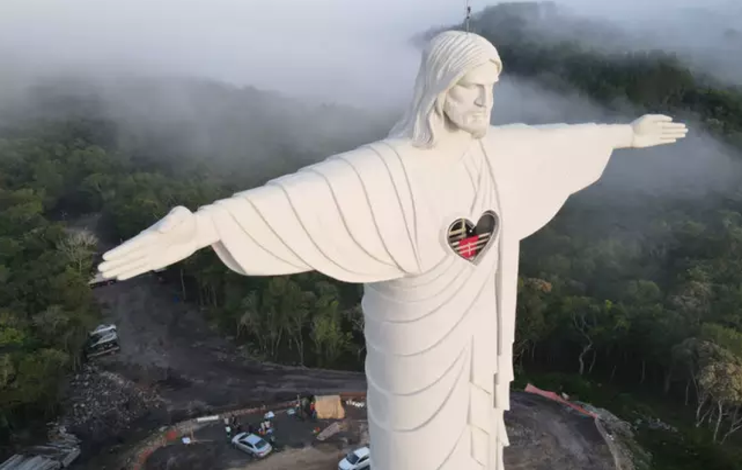 Cidade gaúcha inaugura Cristo maior que o do Rio de Janeiro