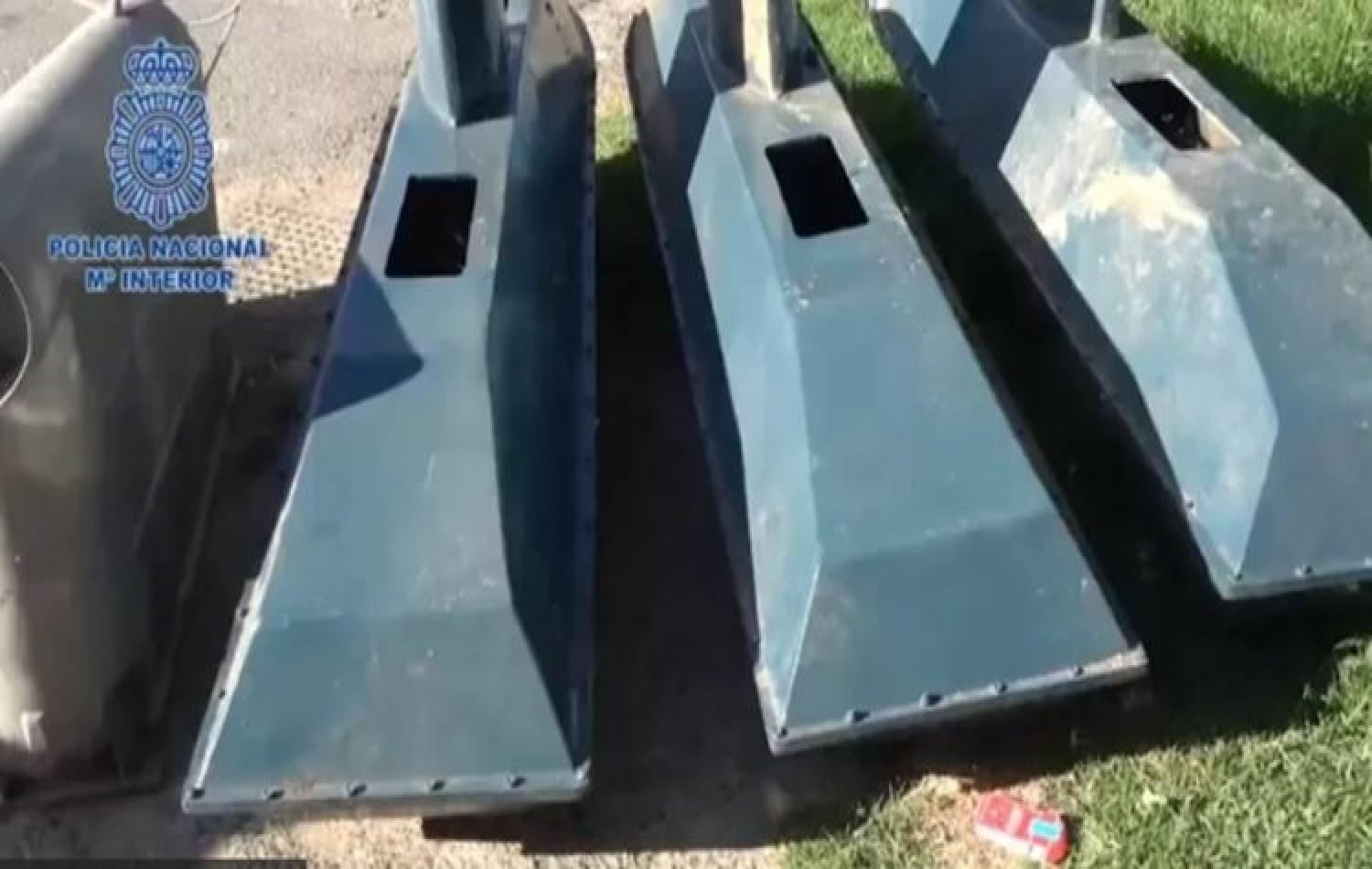 Drones submarinos usados para transporte de drogas são apreendidos na Espanha