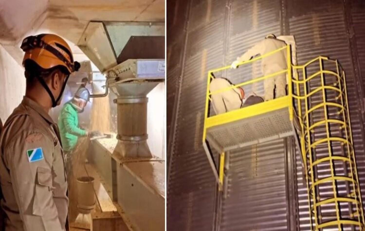 Operário morreu soterrado no Silo de soja em Chapadão do Sul