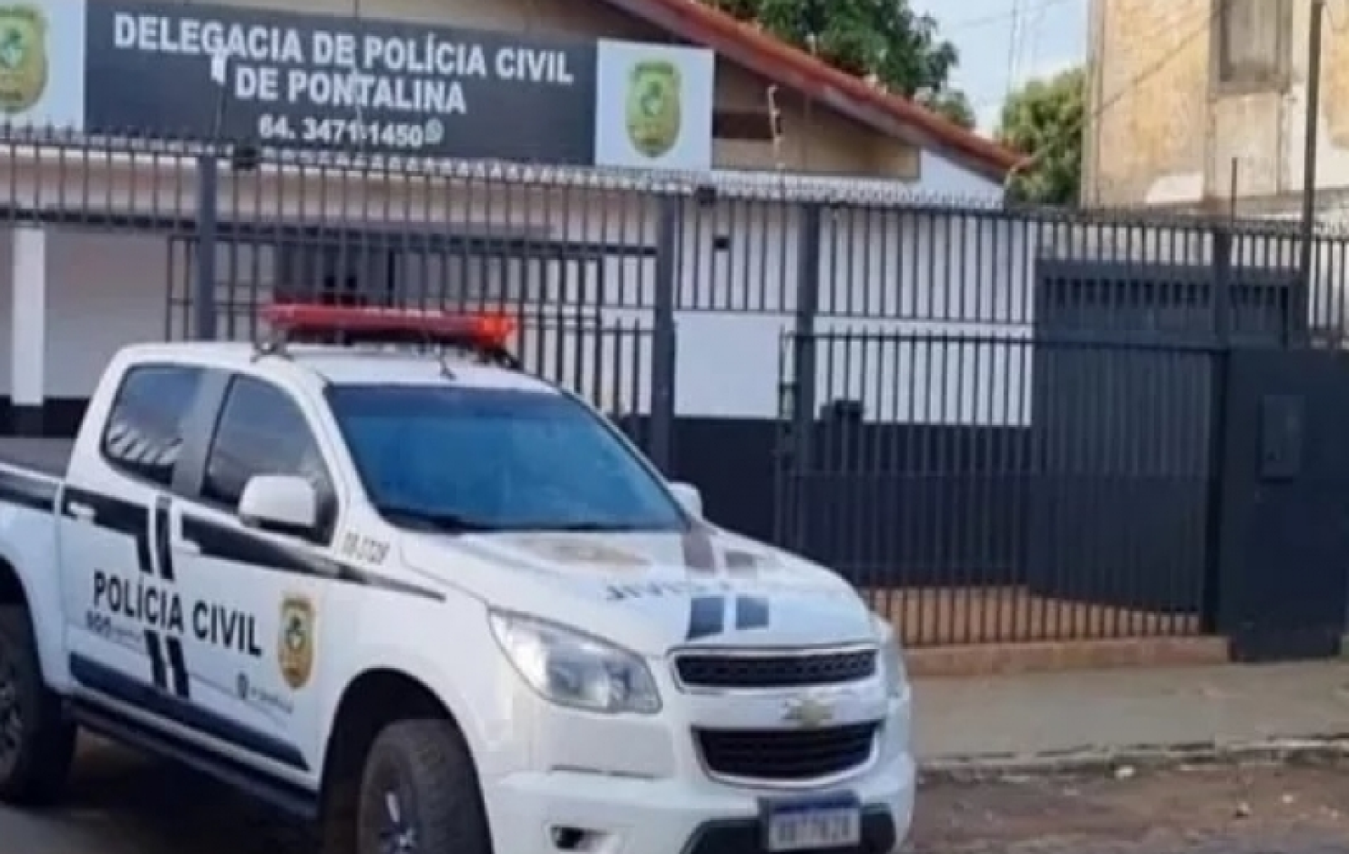 Neta é presa suspeita de matar a avó asfixiada com cinto e atear fogo ao corpo, em Pontalina