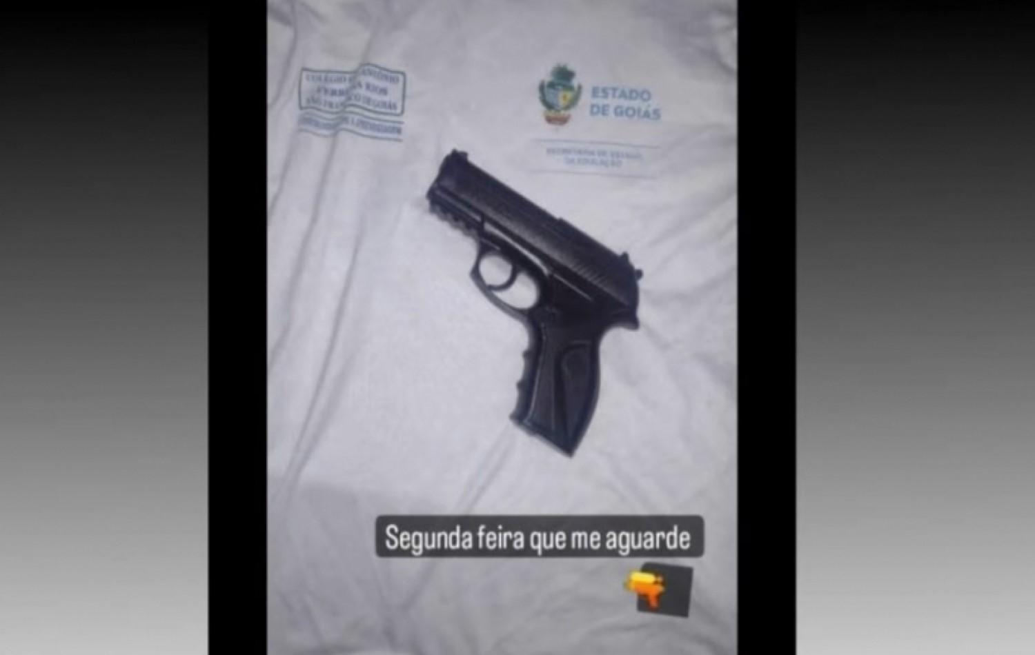 Aluno ameaça fazer 
