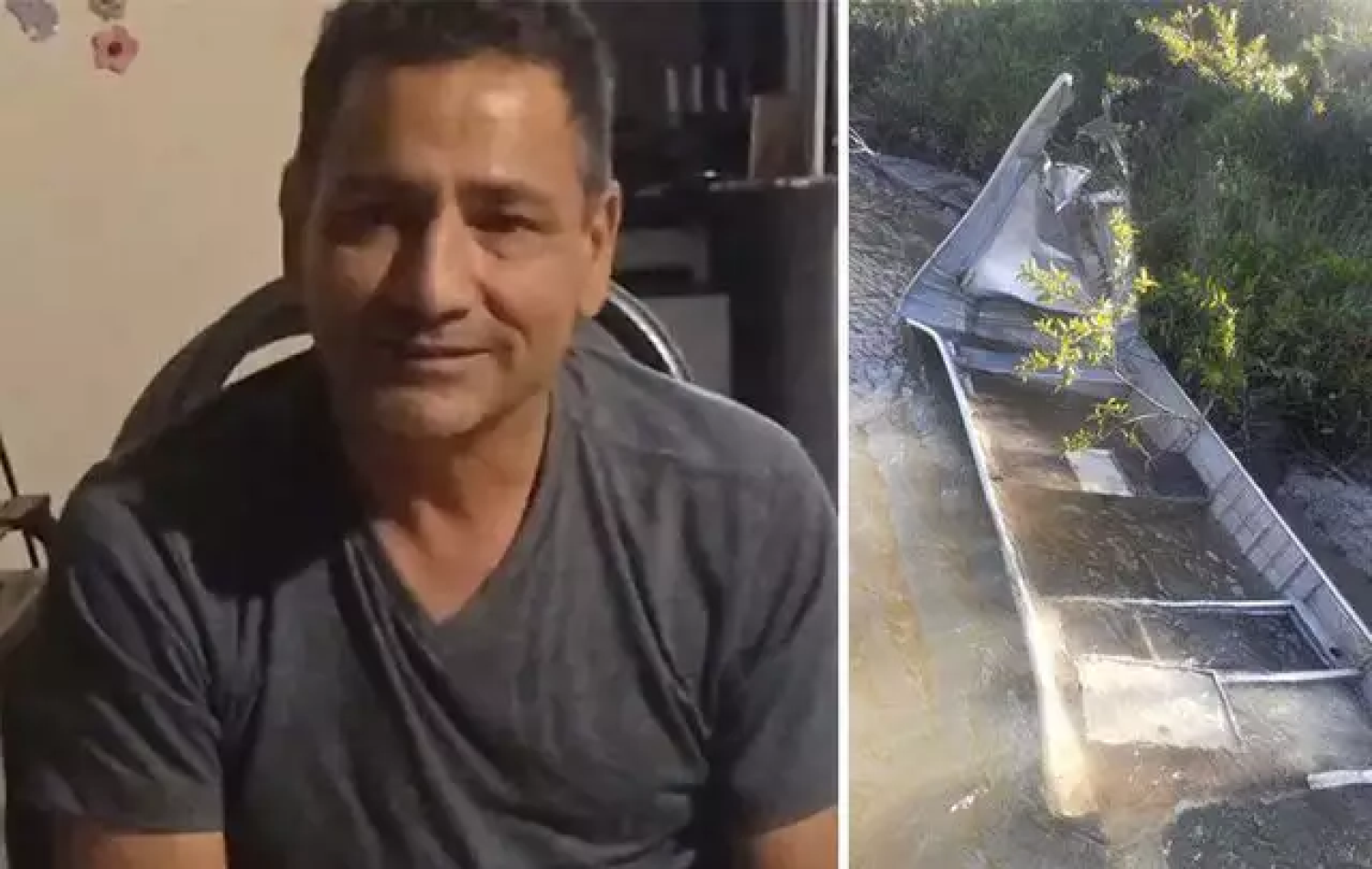 Depois de mobilizar buscas, filho encontra corpo de pai que sumiu em rio