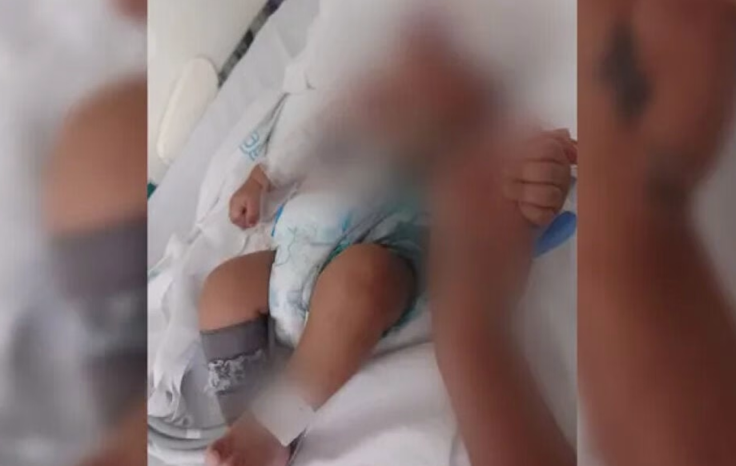 Pai é indiciado pela morte de bebê atingido por celular arremessado para ferir a mãe, em Valparaíso