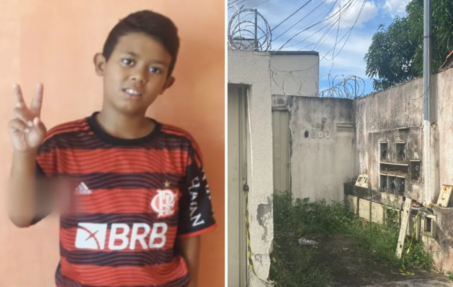 Menino morre ao levar choque depois de encostar no muro de casa em Goiânia