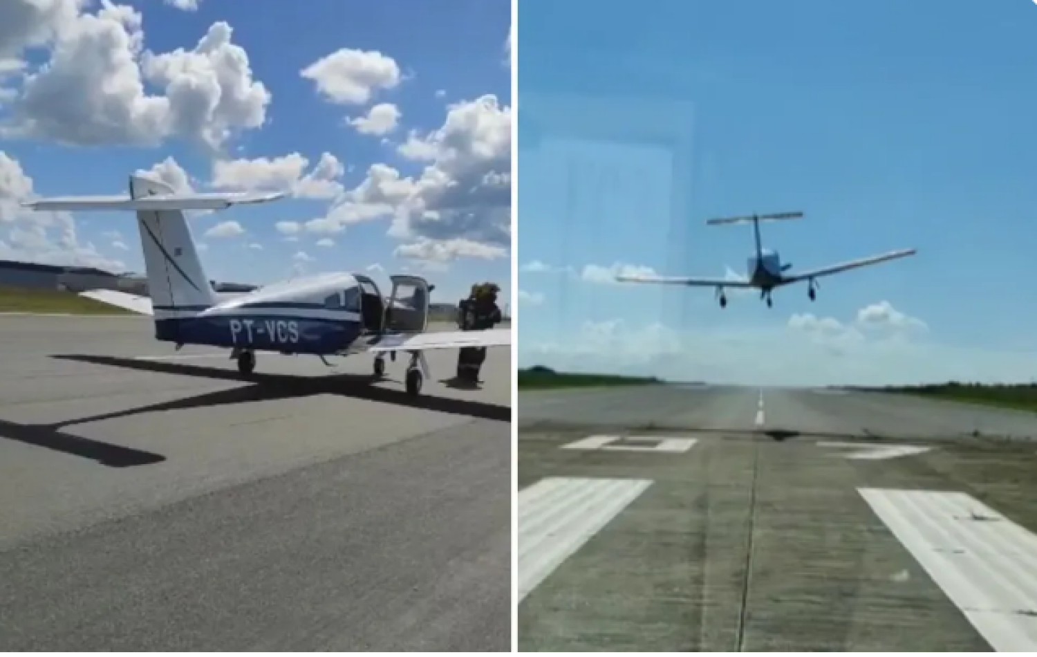 Avião faz pouso de emergência em Aeroporto de Anápolis