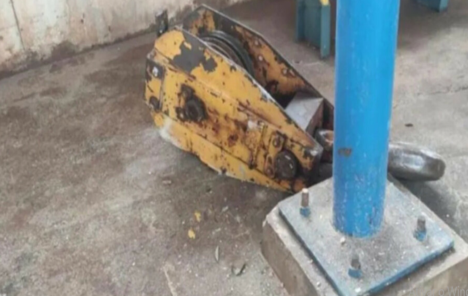 Funcionário morre após ser atingido por peça de quase 300 kg em usina de Aporé
