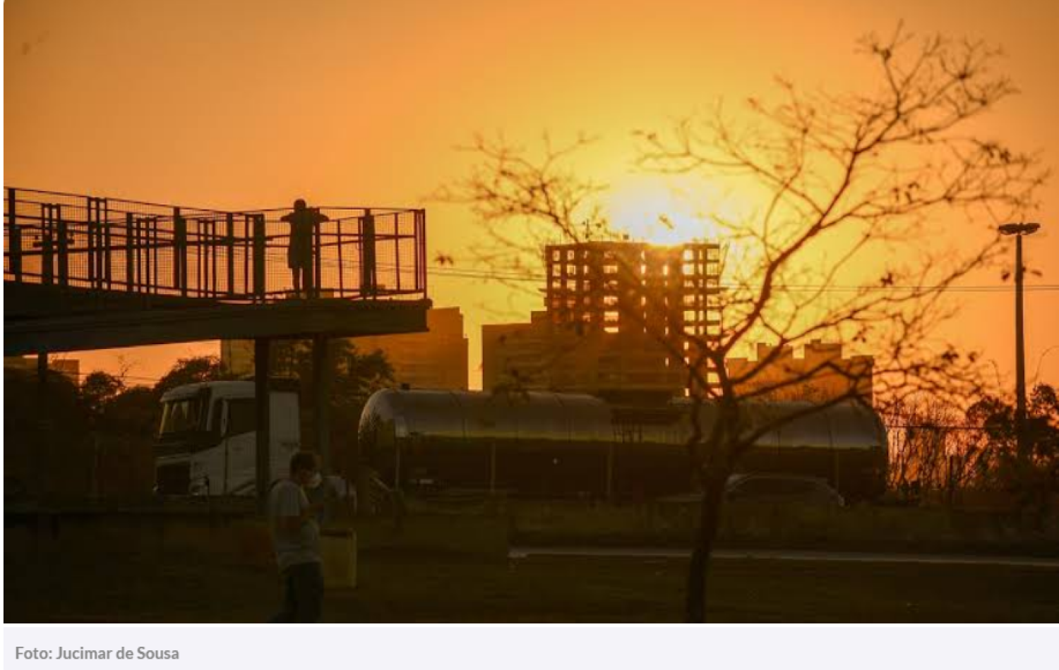 Goiânia registra o dia mais quente do ano com termômetros marcando 38,3°C