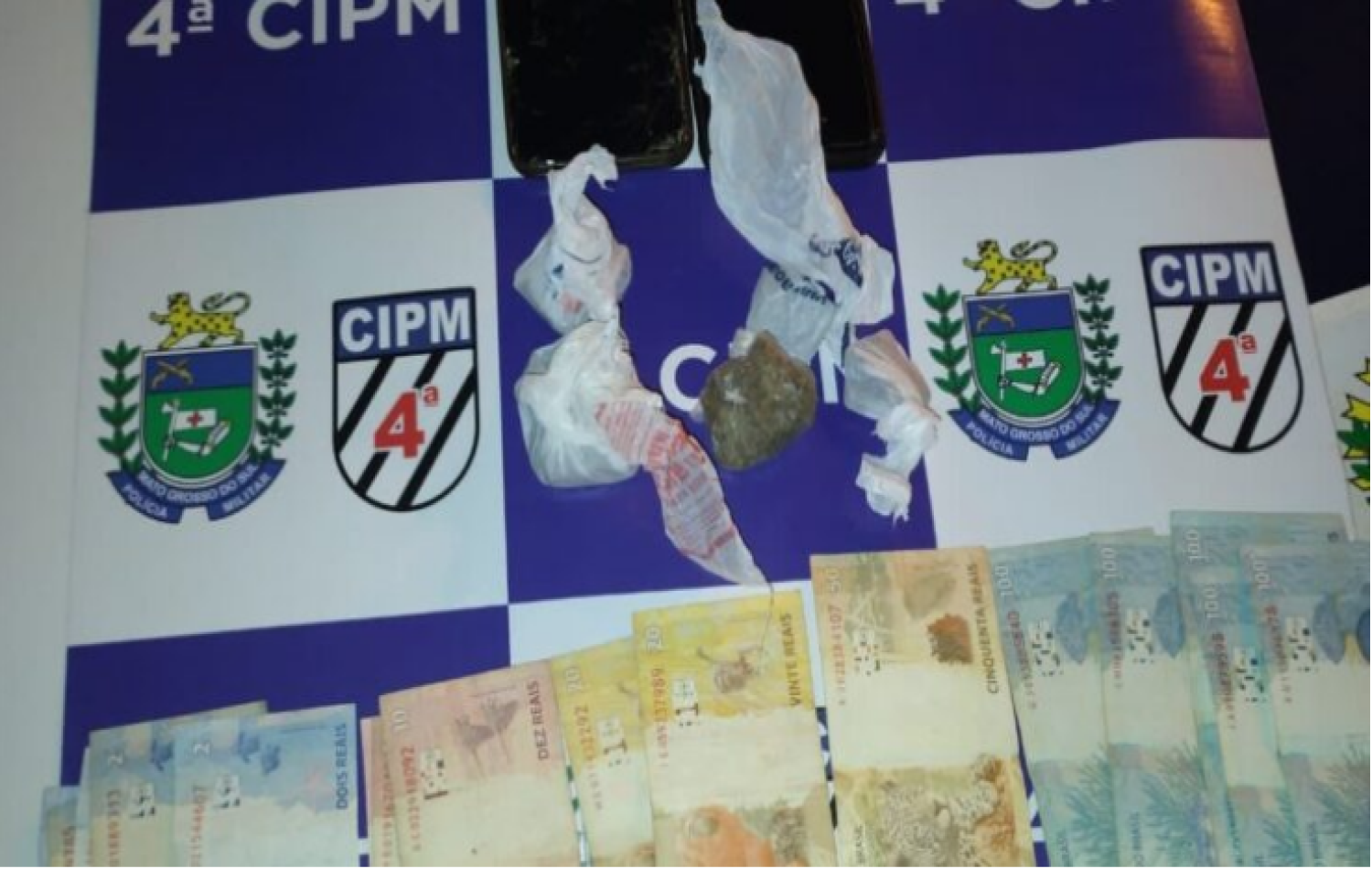 PM de Chapadão do Sul prende em flagrantes dois jovens realizando tráfico de drogas