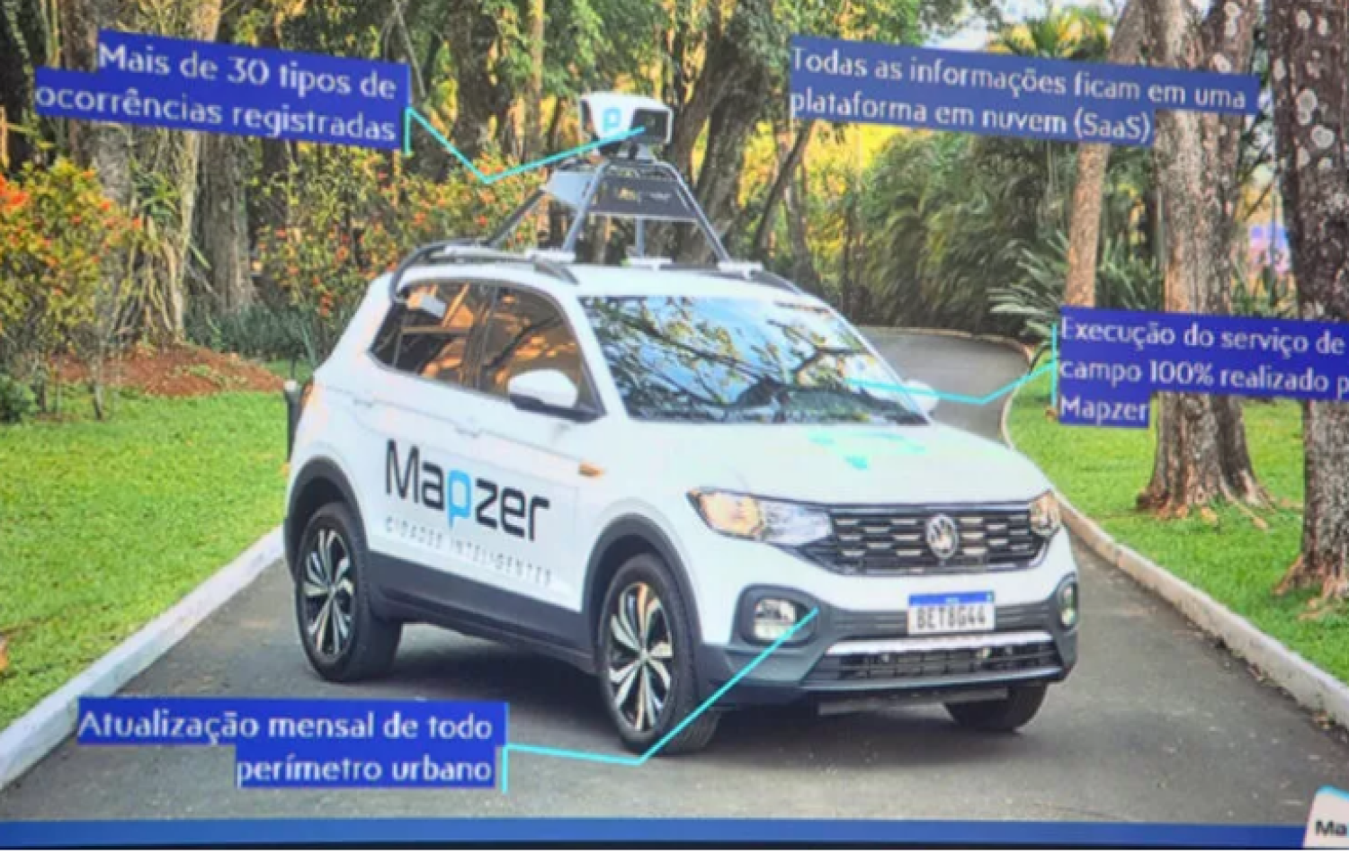 Carro Inteligente: Prefeitura de Chapadão do Sul conta com sistema de monitoramento  tecnológico e integrado.