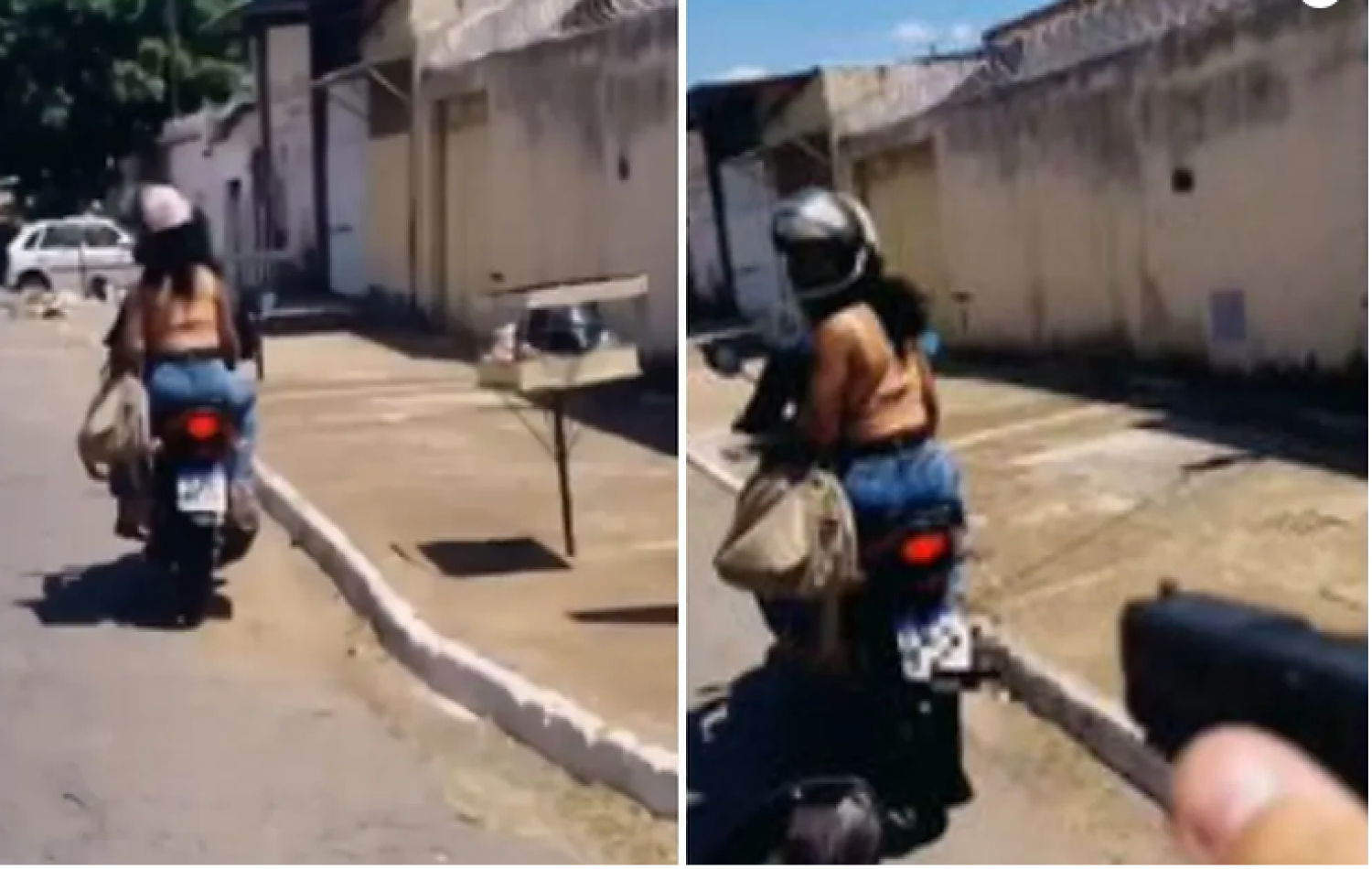 Motociclista por app com passageira foge de blitz e é perseguido pela polícia por cerca de 2 km